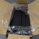 Goovilla 3 Tier Rolling Utility Cart Organizer with Removable Drawer, Stable and Sturdy Black Rolling Storage Carts with 2 Lockable Wheels for Bathroom, Kitchen, Snack, Craft, Makeup, Baby Essentials