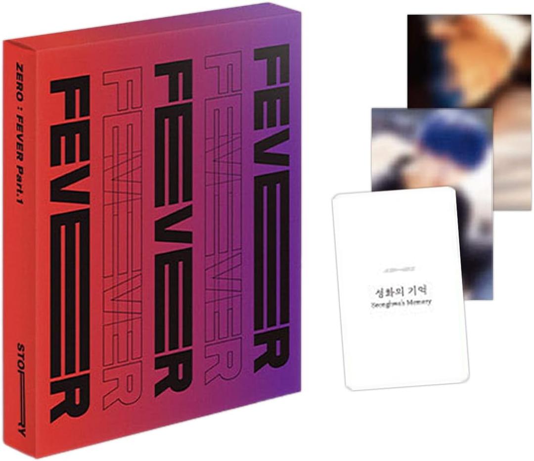 [ZERO : FEVER Part.1] (PLATFORM - DIARY Ver.) Album Case + Mini Card (QR Type) + Photo Card + Image Card + 2 Pin Badges + 4 Extra Photocards