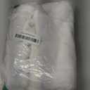 Pallene Faux Fur Plush Throw Pillow Covers 18x18 Set of 2, Luxury Soft Fluffy Striped Decorative Pillow Covers for Sofa, Couch, Living Room, White