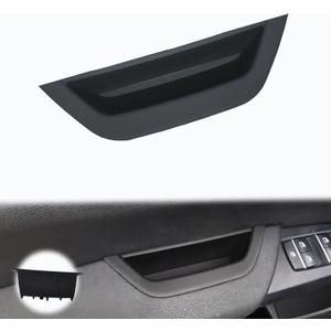 Black Driver Side Door Armrest Handle Storage Compartment Compatible for BMW X3 F25 2010-2016 X4 F26 2014-2017 Cover Door Container Storage Box Door Armrest Cover