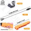 Cattle Prod, Waterproof Cattle Prod Stick with LED Light, Livestock Prod for Modern Livestock Management, X Series