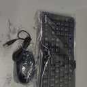 Logitech MK120 Full Size Wired Keyboard and Mouse Combo - Black