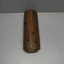 Art3d Natural Bamboo Wall Panel for Interior Wall Decor, Renewable Pole Wrap Wainscoting Paneling for Wall Ceiling Furniture Cabinet Office, 12 x 96 Inch - Dark Burned