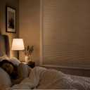 Lazblinds TDBU Cellular Shades, 25" W X 48" H, Beige