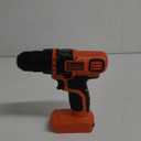 BLACK+DECKER 20V MAX Cordless Drill and Driver, 3/8 Inch, With LED Work Light, Battery and Charger Included (LDX120C)
