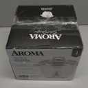 AROMA Select Stainless Rice Cooker, 3-Cup (Uncooked) / 6-Cup (Cooked), Stainless Steel Inner Pot, Small Rice Cooker, Auto Keep Warm, 1.2 Qt, White, ARC-753SG