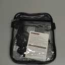 Bagenius Clear Bag for Stadium Events, Clear Purse with Removable Strap, Sports Fan Messenger Bag for Concert and Sports
