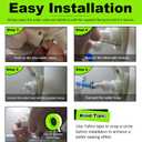 2 x 385311641 RV Toilet Water Valve Kit Compatible with Sealand Dometic 300, 301, 310, 311, 320, 321 Pedal Flush Toilets Camper Trailer RV Toilet, Includes FastenersSieve&Hose Clamp(1 Pack)