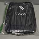 LIEKE Lyre Harp 16 Metal Strings,Mahogany Body and Copper Saddle,Mini Harp instrument Gift with Bag Tuning Wrench for Beginner Musician