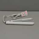 T3 SinglePass StyleMax Professional 1" Ceramic Flat Iron with Custom Heat Automation, 9 Heat Settings, Longer Ceramic Plates, for Straightening, Waving, Curling & Styling (White/Rose Gold)