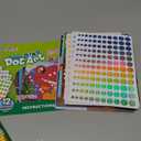 Klever Kits Dot Art Kit for Kids, No Mess Sticker for Toddler 3-7, Craft Kits, DIY Creative Activity, Travel Toy, Birthday Gifts for Boys Girls (Dinosaur)