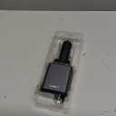 LISEN Retractable Car Charger, Gifts for Him Her, Car Adapter USB C Fast Charger, gifts for Mothers Day Travel Essentials kits Car Accessories for Men Women Gifts for iPhone 17 16 15 14 13 Samsung S26 (Grey)