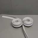 100% Flexible Blackout Light Blocking Strips 60" 78" 118" for Blinds & Shades 2PCS (78" 2PCS)