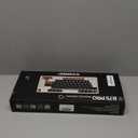 YUNZII B75 PRO Wireless Mechanical Keyboard, 75% Gaming Keyboard Gasket Hot Swap Custom Keyboard with Knob, Pre-lubed Switches RGB, Bluetooth/ Type-C/ 2.4G Creamy Keyboard(Blue Grey Switch, Black)