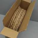 GENMOUS Woven Placemats Set of 10,12" Round Placemats Natural Water Hyacinth Boho Placemats,Farmhouse Rattan Chargers for Dinner Plates,Rustic Braided Wicker Table Mats for Dining Table,Home,Wedding