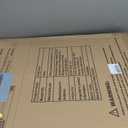 Narrow Baby Gate 24 to 29 Inch Wide Pet Gate Pressure Mounted No Drill Safety Gate Walk Through Metal Child Gate for Kids Stairs or Pets Indoor White (24.02"-29.13"/61-74cm)