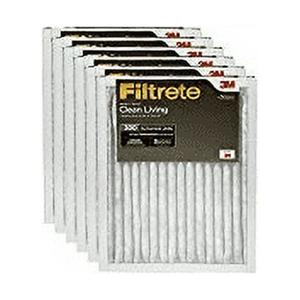 Filtrete 20x30x1 HVAC Furnace Air Filter, MPR 300 MERV 5, Dust Reduction, 6 Pack