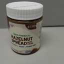 Pyure Keto Hazelnut Chocolate Spread | Sugar-Free, Low Carb, Vegan Nutella Alternative | 2g Net Carbs, Gluten-Free, Peanut-Free, Plant-Based, Non-GMO, Keto Snack, Vegan Sweets | 13 oz Jar (EXP 06/19/27)