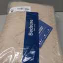 Bedsure Boho Duvet Cover King Size - Tufted Duvet Cover King Size for All Seasons, 3 Pieces Soft Shabby Chic Embroidery Boho Bedding Duvet Cover (Khaki, King, 104x90)