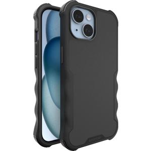 Smartish® iPhone 15 Protective Magnetic Case - Gripzilla Compatible with MagSafe [Rugged + Tough] Heavy Duty Grip Armored Slim Cover w/Drop Tested Protection for Apple iPhone 15 - Black Tie Affair