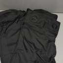 Black Shower Curtain Liner 70x72 inch for Bathroom Waterproof and Heavy Duty Bath Shower Curtain with 3 Weights