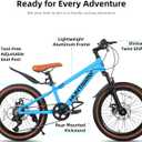 KEANO Huntaway 20" 24" Kids Mountain Bike for Boys & Girls Ages 6+ Years, 20 Inch Wheels