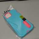 AICase for iPhone 15 Plus Case Built-in Stand with Glass Screen Protector,Heavy Duty Drop Protection Full Body Rugged Shockproof Military Protective Tough Durable Cover for iPhone 15 Plus 6.7"_3 (Water Blue/hot pink+Glass Protector)