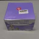 CHANHOO Disposable Pet Bath Towel,15 PCS Portable Pet Grooming Towels,11.8 x 21.6 inch Convenient Pet Cleaning Towel Pet Drying Towels,Absorbent Bath Towel for Small Dog Puppy Cat, White