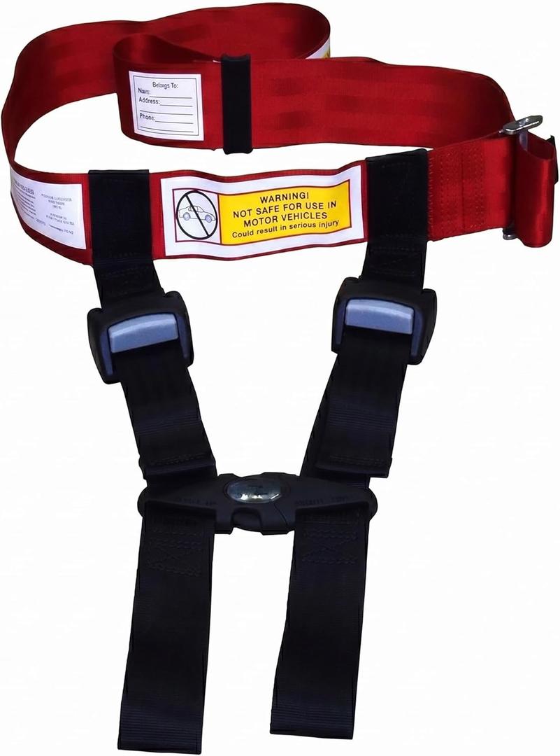 Child Airplane Safety Harness - The Safety Restraint System Will Protect Your Child from Danger. - Airplane Kid Travel Accessory for Aviation Use
