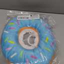 Hpetppy Cat Cone Collar Soft, Cat Recovery Collar for Wound Healing Cute Cat Donut Adjustable Cat Cones to Stop Licking Comfortable Lightweight Neck Elizabethan Collars for Cats Kittens After Surgery (Small)