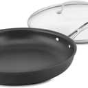 Cuisinart 12-Inch Skillet, Nonstick-Hard-Anodized with Glass Cover, 622-30GP1