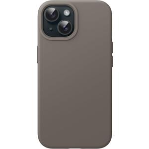 JETech Silicone Case for iPhone 15 6.1-Inch, Silky-Soft Touch Full-Body Protective Phone Case, Shockproof Cover (Clay)