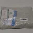 H.VERSAILTEX Blackout Room Darkening Curtain Balloon Curtains & Tie-up Curtains Bathroom Window Curtains Short Rod Pocket Curtain Panel - 42" Wide by 63" Long - Solid in Ivory/Cream