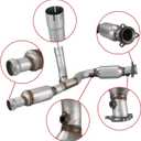 Catalytic Converter Kit Fit For Chevy & GMC - Avalanche, Silverado 1500, Suburban, Tahoe, Sierra 1500, Yukon, Yukon XL 1500-09-14-Replace 50490 194371 4.3L 4.8L 5.3L 6.0L(EPA Compliant)
