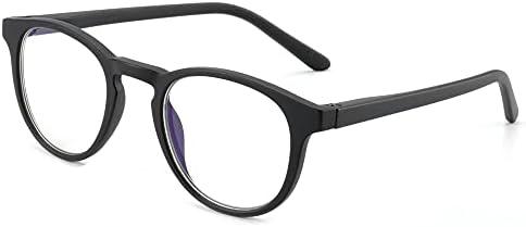 ZENOTTIC Kids Blue Light Blocking Glasses Anti Glare Lens Lightweight Frame Computer Eyeglasses for Boys and Girls