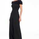 JS Collections Women's Lilith Jumpsuit (Black, M)