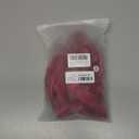 BIGFOX Women Lace Lingerie Set Sexy Garter Set 3 Piece Triangle Floral Bra and Panty Baby doll Underwear Thong Garter Belts (Dark red, S)