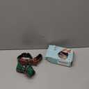 Malier Dog Collar with Bow tie Christmas Classic Plaid Dog Collar with Light Adjustable Buckle Suitable for Small Medium Large Dogs Cats Pets - S