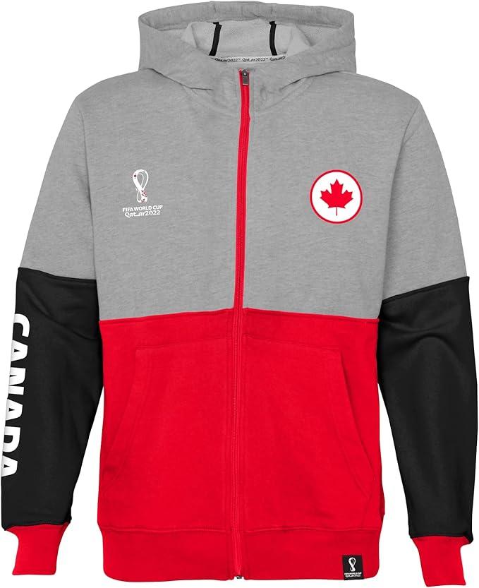 Outerstuff Mens FIFA World Cup Premium Fleece Hood, Medium 3 pack (1L, 2 XL)