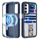 LISEVO for Samsung Galaxy A15 5G Phone Case - Compatible with MagSafe Women Cute Girls Magnetic Protective Cover Teen Boys Cool Unique Design Heavy Duty Shockproof for Samsung A15 5G Case 6.5"