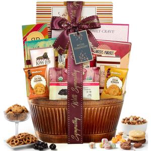 Broadway Basketeers Sympathy Gift Basket Sharing Your Heartfelt Condolences (EXP 12/17/26)