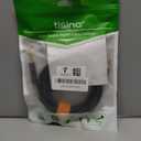 Tisino 1/4 to 3.5mm Adapter, 1/4" Female to 1/8" Male Stereo Audio Adapter for Headphone, Amplifiers, Guitar, Amp etc. - 1ft/30cm