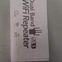 WiFi Extender Signal Booster,WiFi Extender Supports 105 Devices, 1.2Gbps Home Signal Booster,Dual Band 5GHz/2.4GHz, WiFi Booster Up to 12880 Sq.ft, EasyMesh Compatible, One Ethernet Port