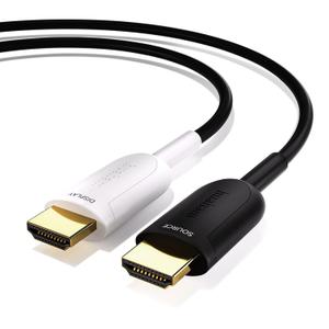 10K 8K HDMI 2.1 Cable Fiber Optic 66ft, 48Gbps Ultra High Speed HDMI Cable 8K@60Hz 4K@120Hz, Support eARC RTX 3090 HDCP 2.2&2.3 Dolby Compatible with PS5, Xbox Series X, Roku/Fire/LG TV/Blu-ray (65FT)