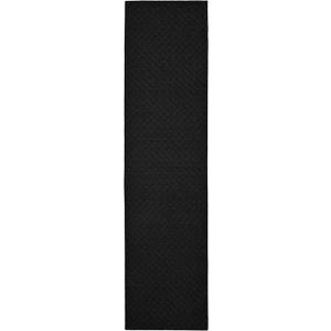 Garland Rug Town Square Black 2' x 8' Non Slip Area Rug for Living Rooms & Hallways, Stylish & Durable for High-Traffic Areas