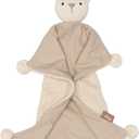 Crane Baby Lovey, Security Blankets for Babies, Ollie The Bunny Security Blanket, Soft 100% Organic Cotton Blanket Bunny Items, Organic Baby Items, Loveys for Babies