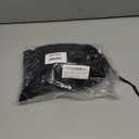 Ski Goggles Frameless Anti-Fog Windproof OTG Design Snowboard Goggles UV400 Block Eyes Protect Lens Adult Youth (Black and Red)