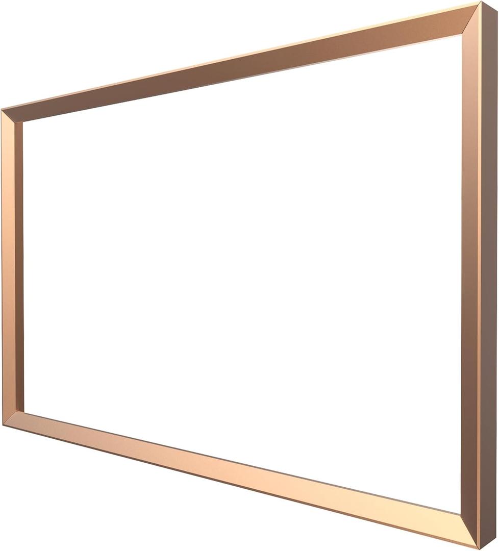 Aluminum Alloy Decorative Frame case for Echo Show 21 (Bronze)