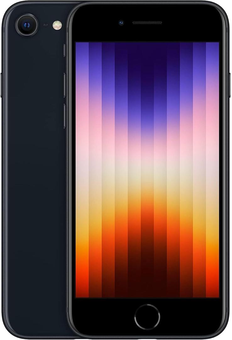 Apple iPhone SE 3rd Gen, 64GB, Midnight