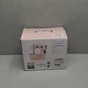 Magicfly Mini Sewing Machine with Extension Table, Dual Speed Portable Sewing Machine for Beginners with Light, Sewing Kit for Household Use, Pink